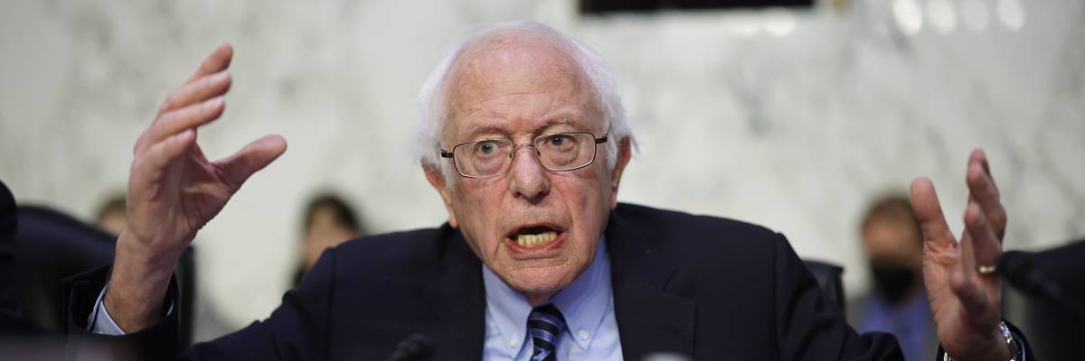 Senate Health, Education, Labor, and Pensions Committee Chair Bernie Sanders (I-Vt.) delivers opening remarks during a hearing on March 22, 2023.