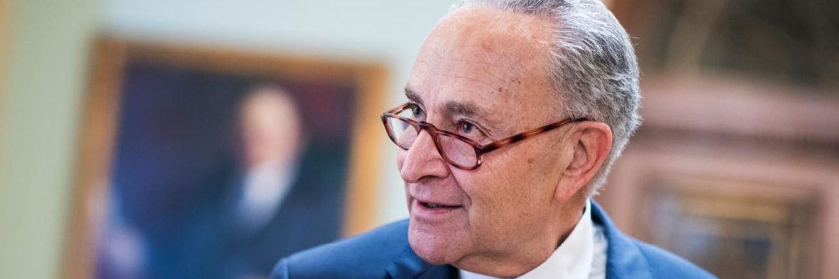 Senate Majority Leader Charles Schumer (D-N.Y.)