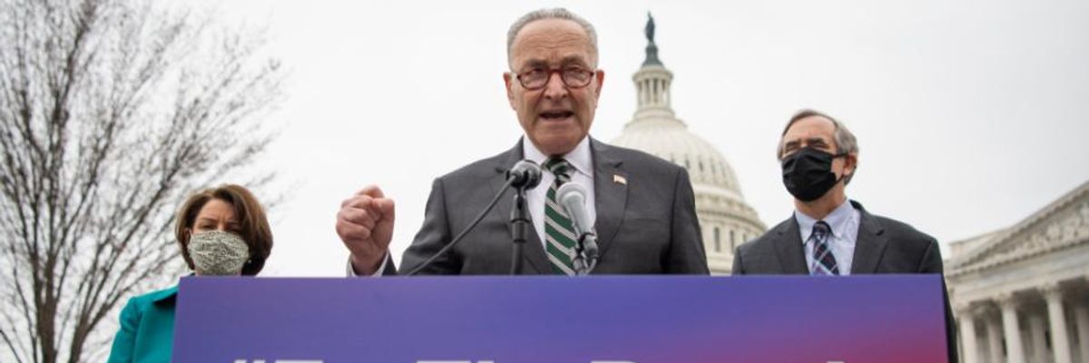 After Introduction of For the People Act, Senate Dems Told to 'End the Filibuster and Pass' It