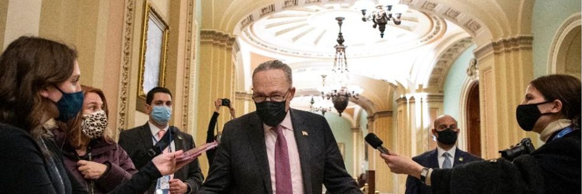 'Stop Nickel and Diming the American People': Anger Grows as Senate Democrats Move to Deny Relief Checks to 17 Million