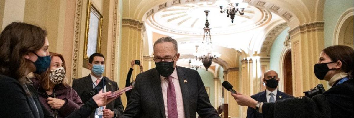 'A Complete Capitulation': Outrage as Democrats Abruptly Back Off Push for Witnesses in Trump Trial