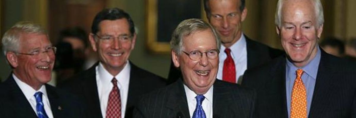 51 GOP Senators Just Voted To Cut $1.5 Trillion from Medicare and Medicaid To Give Super-Rich and Corporations a Tax Cut