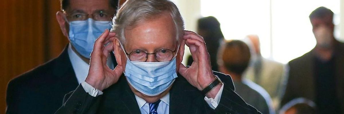 McConnell Objects as Sanders, Senate Democrats Attempt to Force Vote on $2,000 Checks