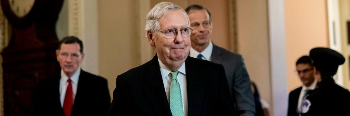 Warning Against Sham 'Cover-Up to Protect Trump,' Progressives Pressure McConnell to Hold Fair Senate Impeachment Trial