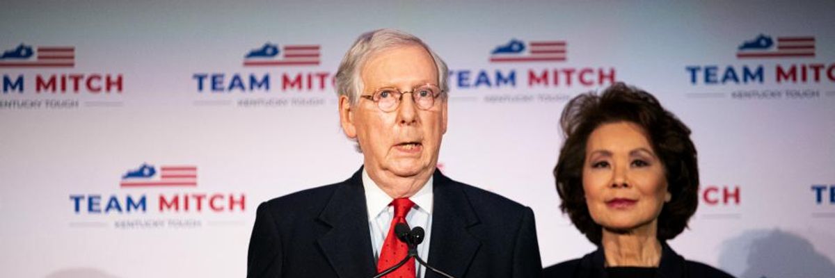 With McConnell-Led GOP Poised to Hold Senate, Progressives Fear 'Disastrous' Obstruction as Covid Spreads and Planet Burns