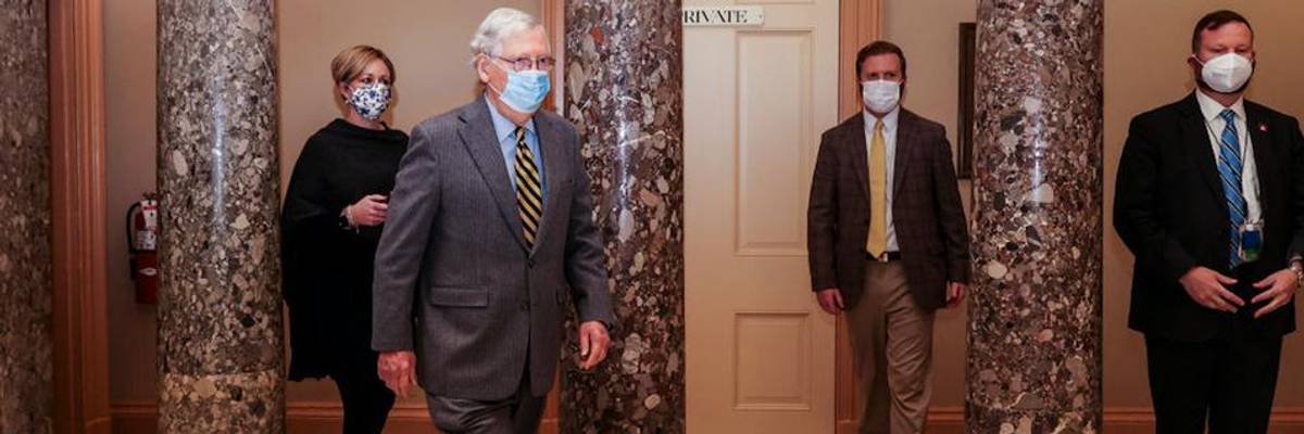 As New Jobless Figures Show 'Massive Pain on the Eve of the New Year,' Dems Rip McConnell for Stonewalling $2,000 Relief Checks