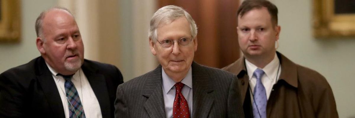 Voted Down on Tuesday Night, McConnell Raises Alarm by Forcing Second Vote on 'Unconstitutional' Anti-Boycott Bill