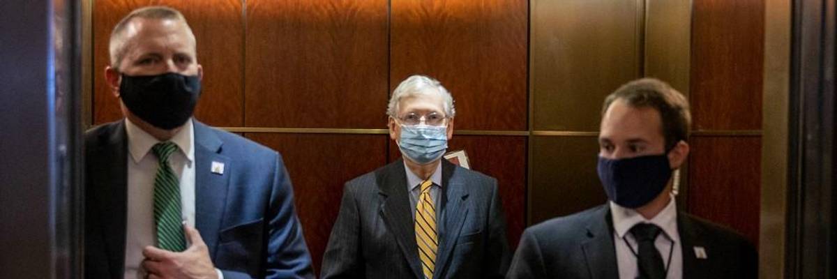 'The Real Fiscal Cliff': McConnell Drags His Feet as 30 Million Are Set to Lose Unemployment Benefits in 10 Days