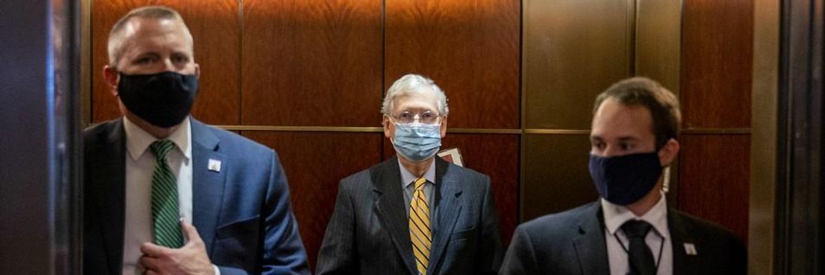 'The Real Fiscal Cliff': McConnell Drags His Feet as 30 Million Are Set to Lose Unemployment Benefits in 10 Days