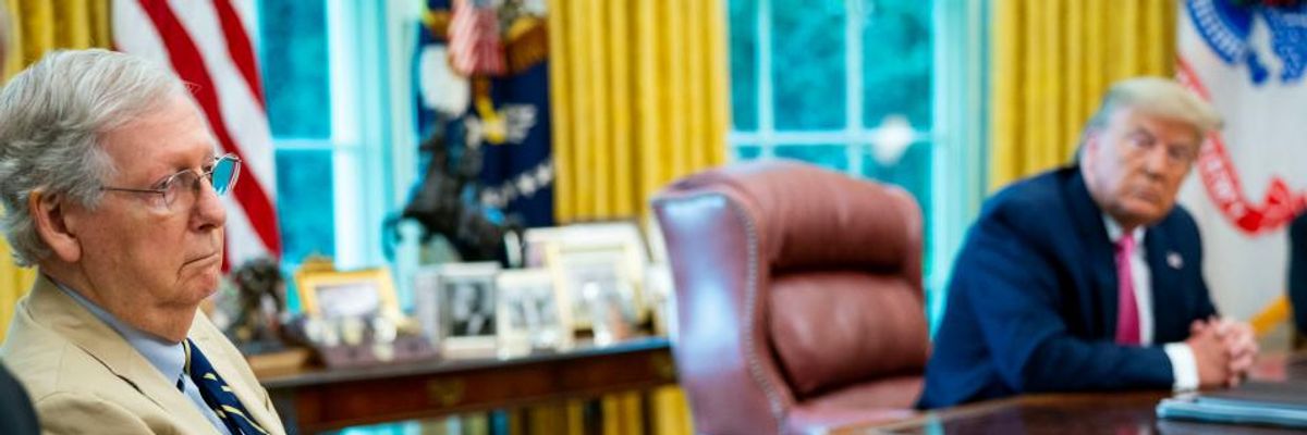 McConnell Accused of 'Doing Everything He Can to Suppress the Vote' by Proposing $0 in Election Assistance