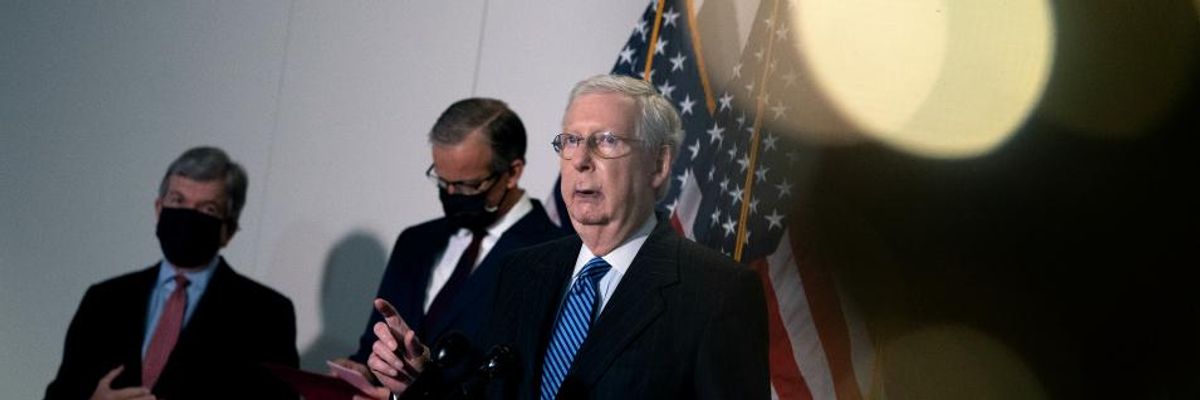 Rights Advocates and Dems Reiterate Calls to #BlockBarrett as McConnell Vows to Confirm Trump Nominee on Monday