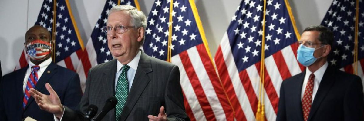 'Utter Disgrace': GOP Proposes Legal Immunity for Corporations, $0 in Funding for States, and Deep Cuts to Unemployment Benefits