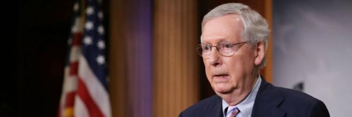 'Time Is Running Out': MoveOn Demands Congress Stay in Session as McConnell Balks at Swift Next Step on Relief