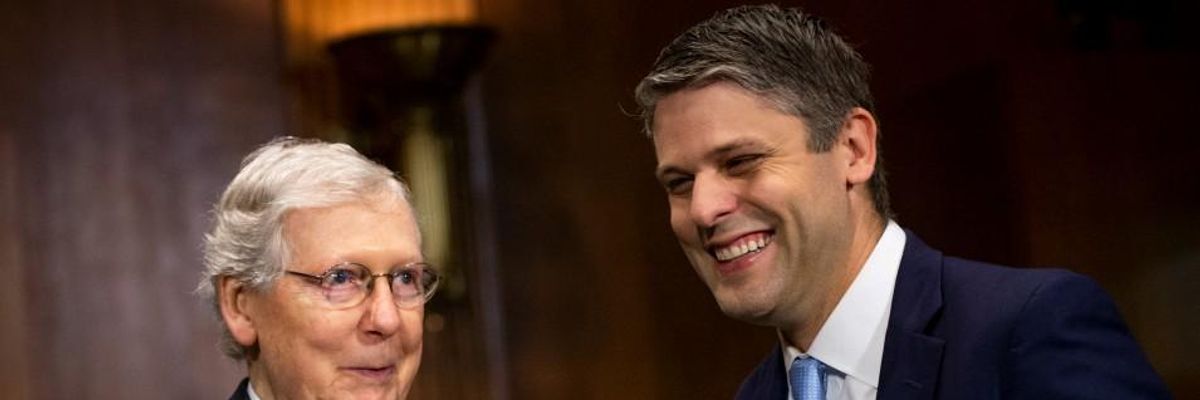 Instead of Vote on Covid-19 Relief, Senate GOP Confirms 'Anti-Healthcare' McConnell Protege Justin Walker to Lifetime Judgeship