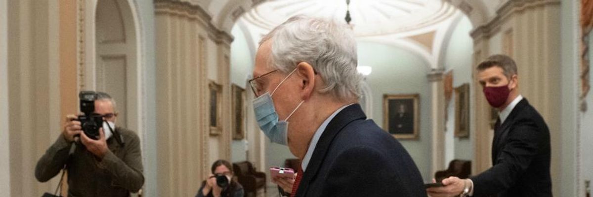 'This Is His Top Priority': McConnell Advances Another Trump Judge as Covid Relief Bill Remains Unfinished