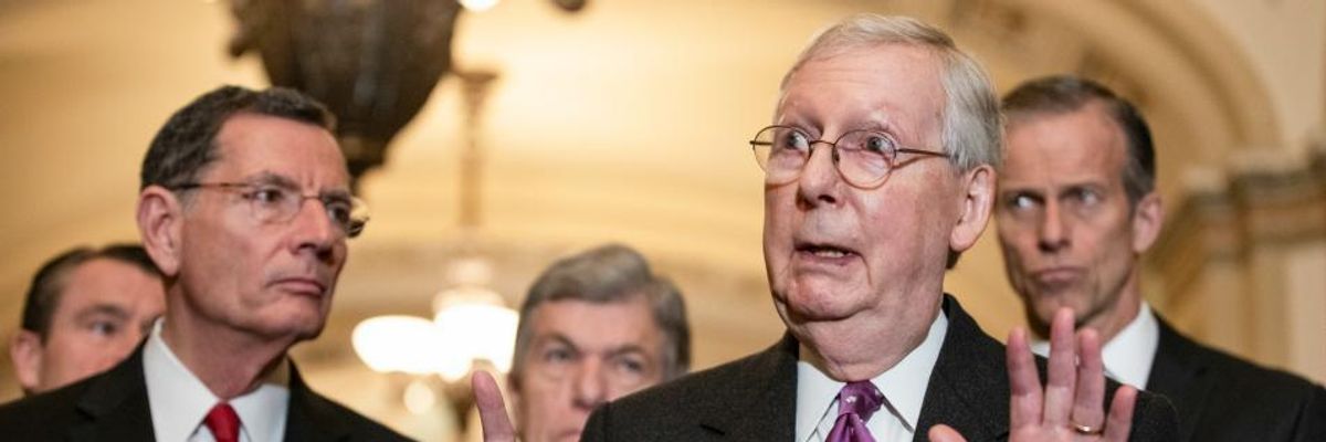 Senate Majority Leader Mitch McConnell