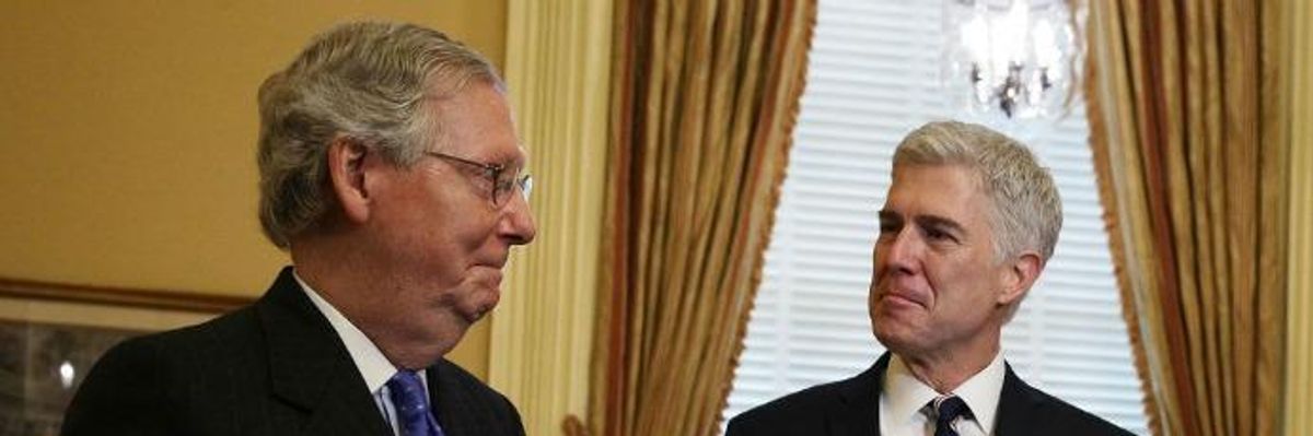 McConnell Is Happy About Tax Cuts, But Even Happier About Stuffing Judiciary With Right-Wingers