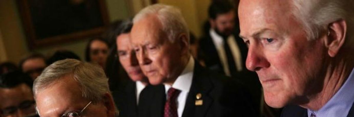 GOP Tax Push Becomes 'Complete S*#t Show' as Senate Delays Vote on $1.5 Trillion Gift to the Rich