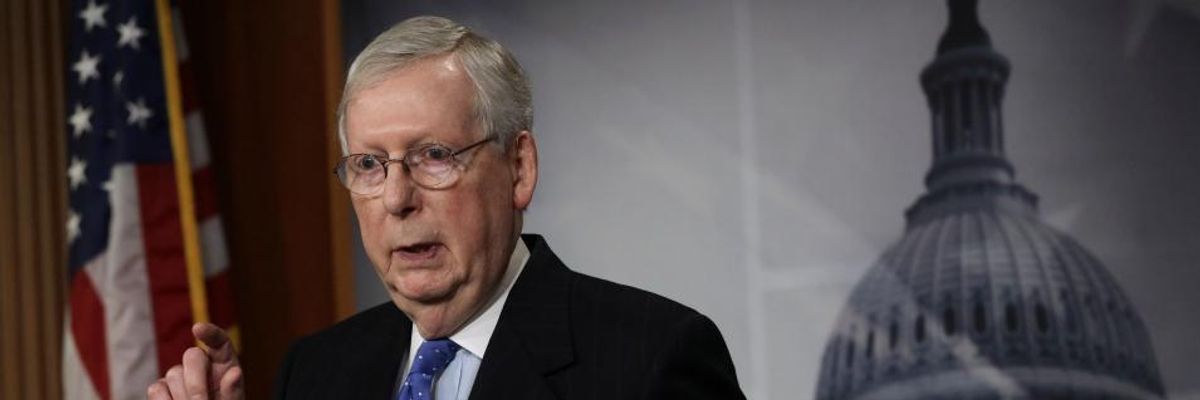 'An Utter Disgrace': GOP Stimulus Plan Would Cut Taxes for Corporations While Denying Benefits to Poorest