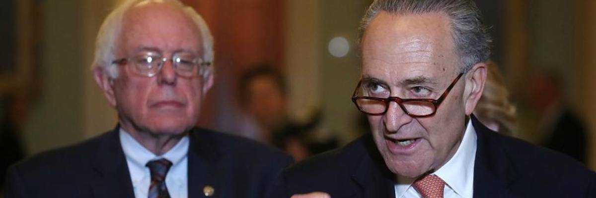 Schumer Praised for Joining Sanders in Voting Against Trump Trade Deal That Ignores Climate Crisis