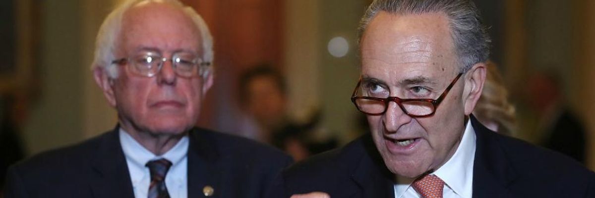 Schumer Praised for Joining Sanders in Voting Against Trump Trade Deal That Ignores Climate Crisis