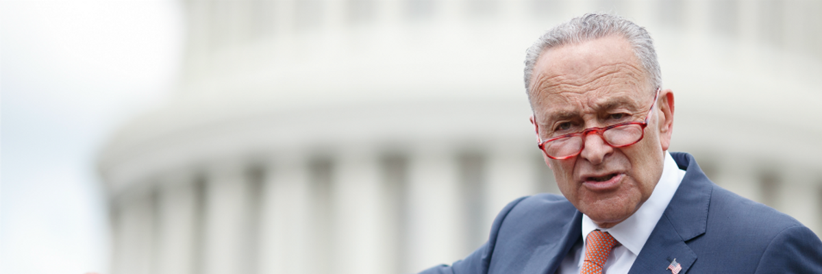 'Even Worse Than the DCCC Blacklist': Schumer Accused of Effort to Hamstring Progressives Trying to Unseat GOP Senators