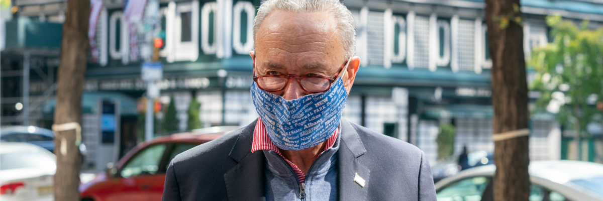 'Halt This Reckless Supreme Court Process Now,' Says Schumer as GOP Advisers Float Plan to Let Infected Senators Vote in Person