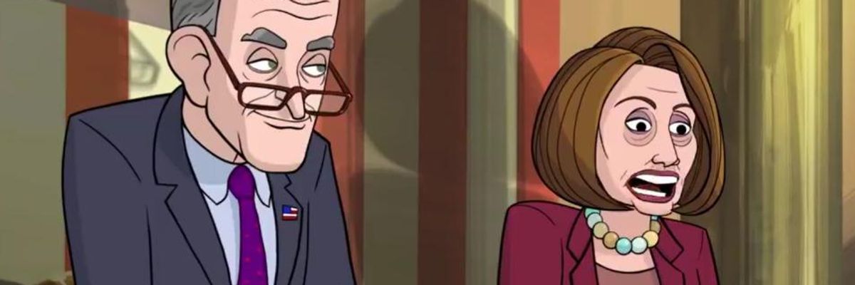 Is This How the First Meeting Between Schumer and Pelosi With Newly-Elected Progressives Like Ocasio-Cortez Will Go?