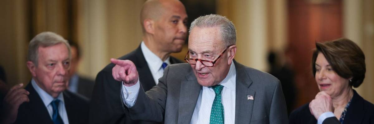 Senate Minority Leader Chuck Schumer