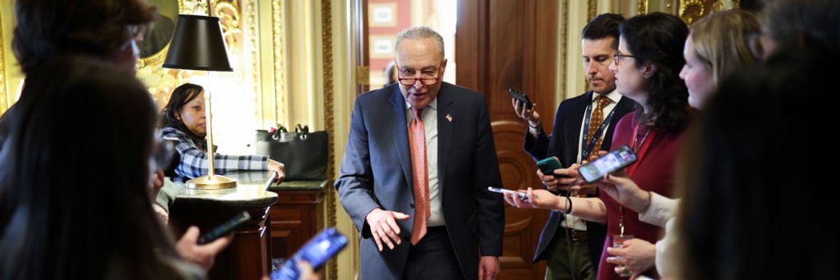 Senate Minority Leader Chuck Schumer