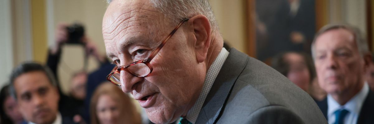 Senate Minority Leader Chuck Schumer