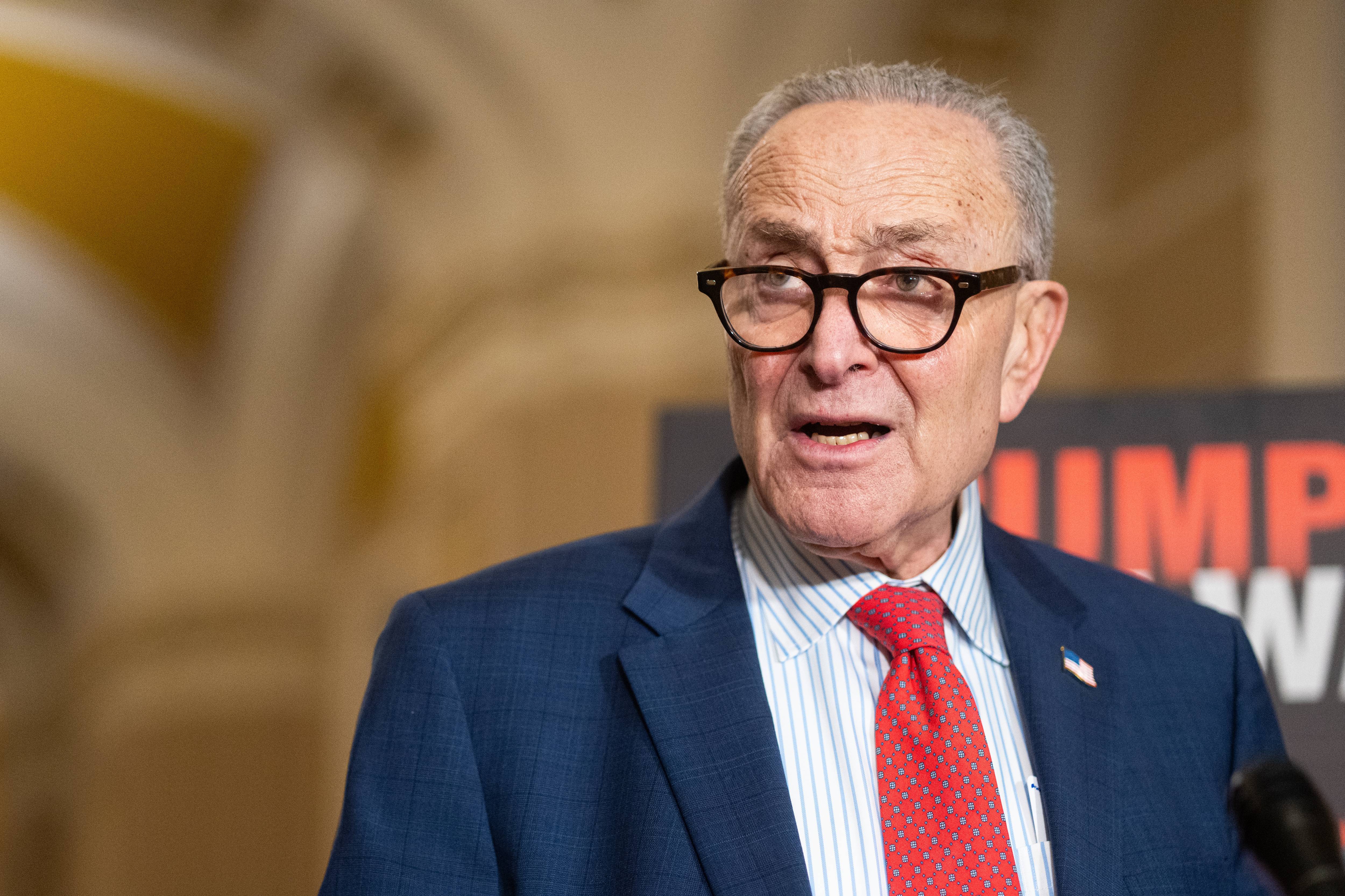 Senate Minority Leader Chuck Schumer