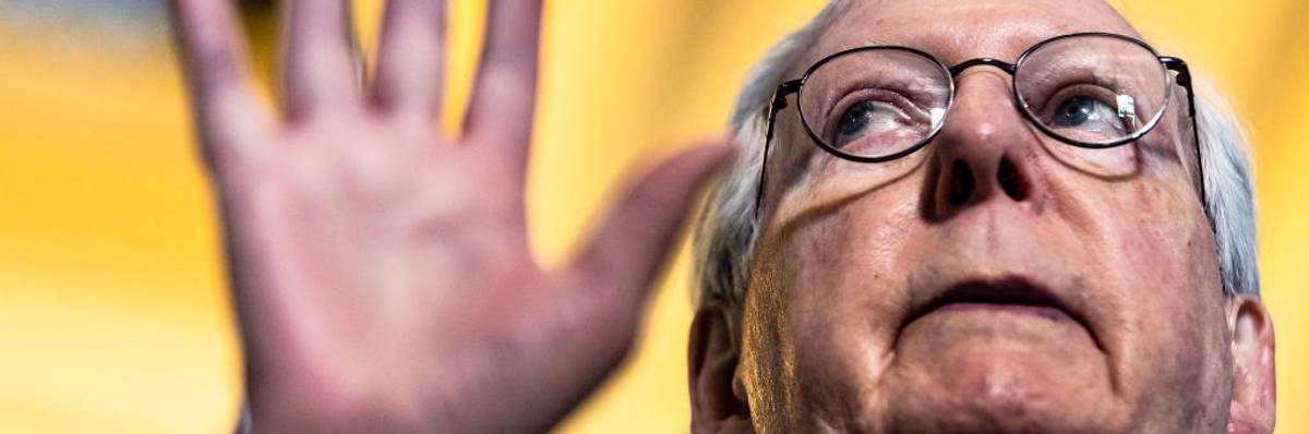 Senate Minority Leader Mitch McConnell