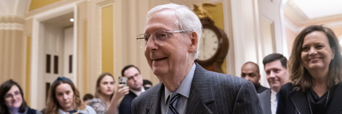 Senate Minority Leader Mitch McConnell
