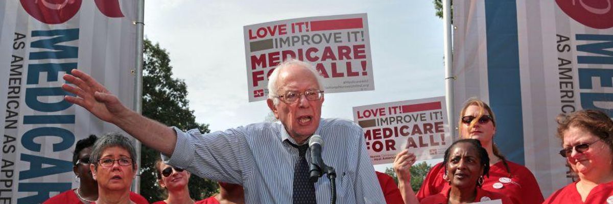 Championing a 'President for All People,' Nurses Back Bernie