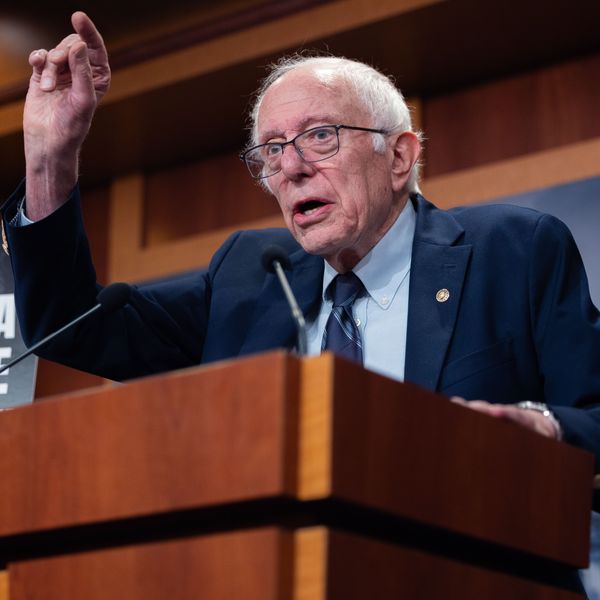 Senator Bernie Sanders...