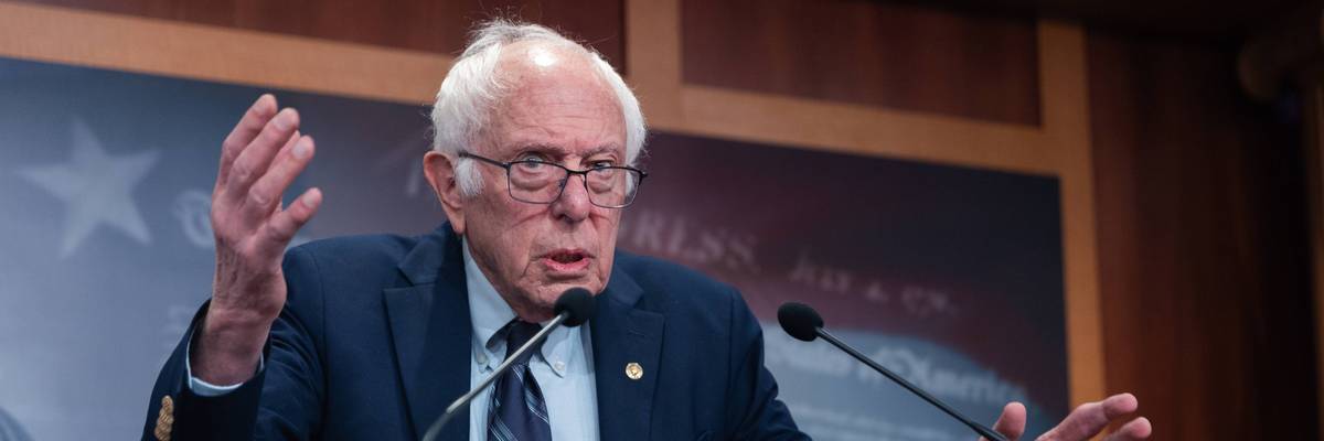 Senator Bernie Sanders...