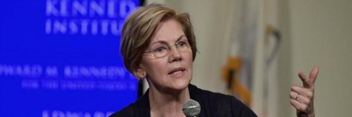 To Curb Capitalism's Toxic Impacts, Warren Unveils Plan to Give Workers More Control Over Corporate Decisions