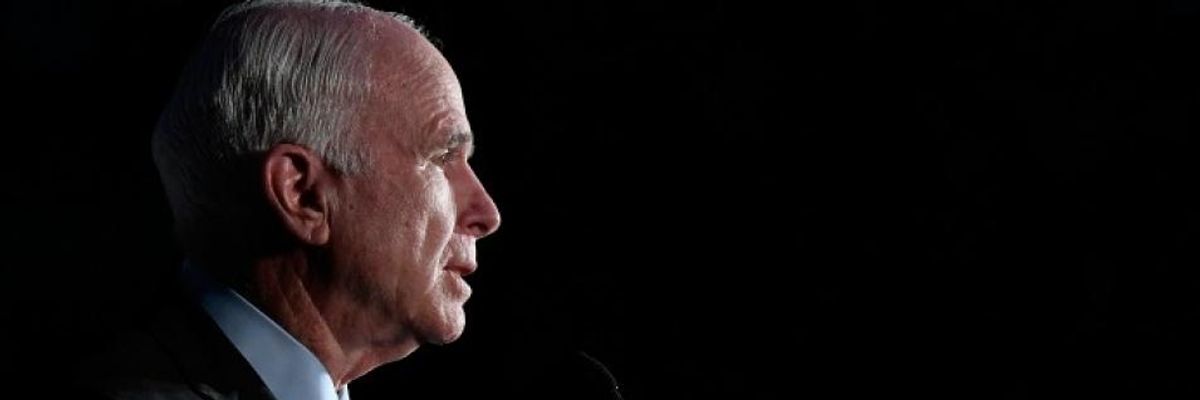Connecting McCain's Tragic Diagnosis to Trumpcare 'Is the Goddamn Point'
