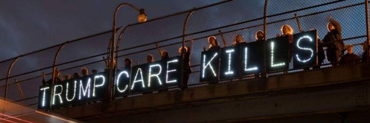 Senate Health Bill Slashes Medicaid to Cut Millionaires' Taxes