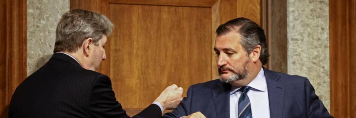 Sanders, Other Critics Denounce GOP Senators' 'Pathetic' Attempt to Undermine Biden's Election Victory