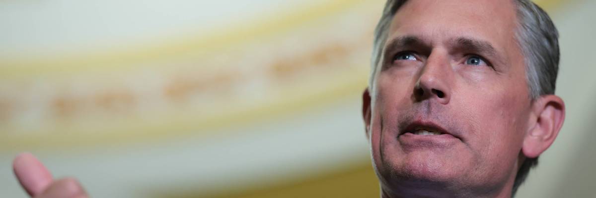 Senators Speak To The Press Following Capitol Hill Policy Luncheons