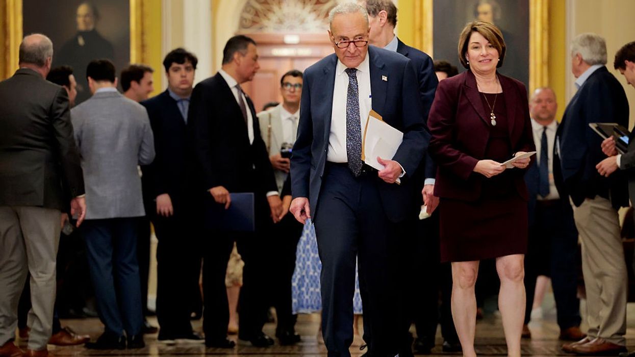 Senators Speak To The Press On Capitol Hill Following Weekly Policy Luncheons
