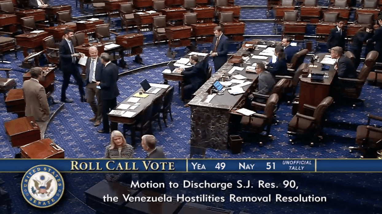 Senators vote down a war powers resolution