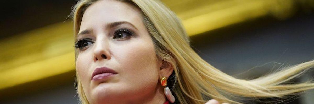 Amid Pandemic and Recession, Ivanka Trump-Led #FindSomethingNew Campaign Denounced as 'Stunningly Tone Deaf'