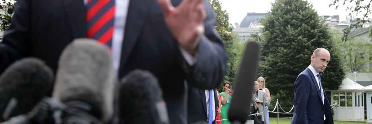 Cruel Separation of Families 'Rooted in the Racism' of Bannon, Miller, and Trump's Xenophobic Base