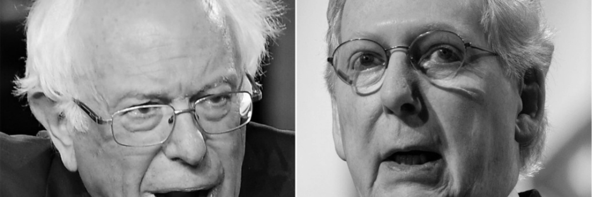 The Lies Corporate Media Tell When Bernie Sanders Is "Extreme" and Trump's GOP Is "Mainstream"