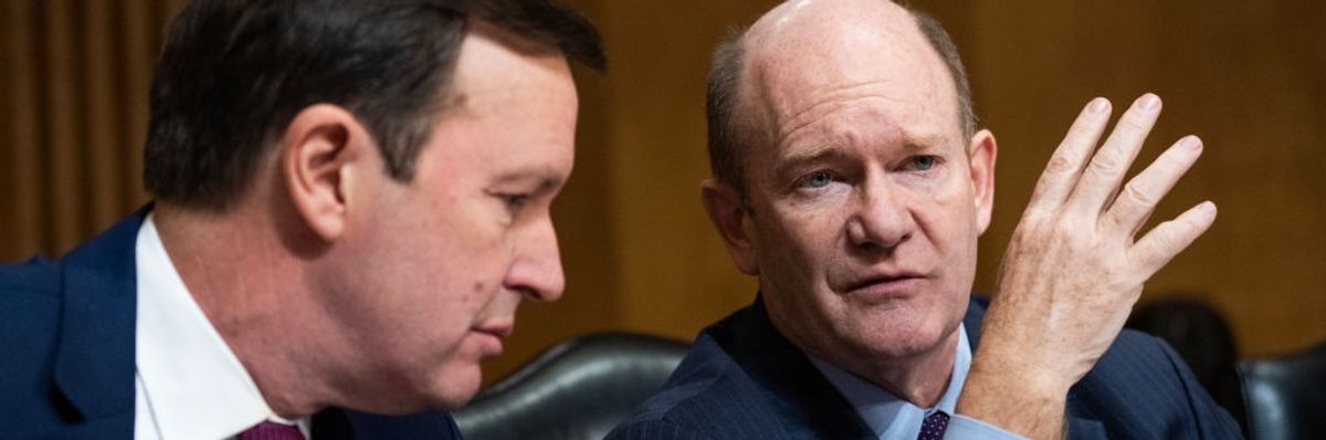 Sens. Chris Murphy and Chris Coons