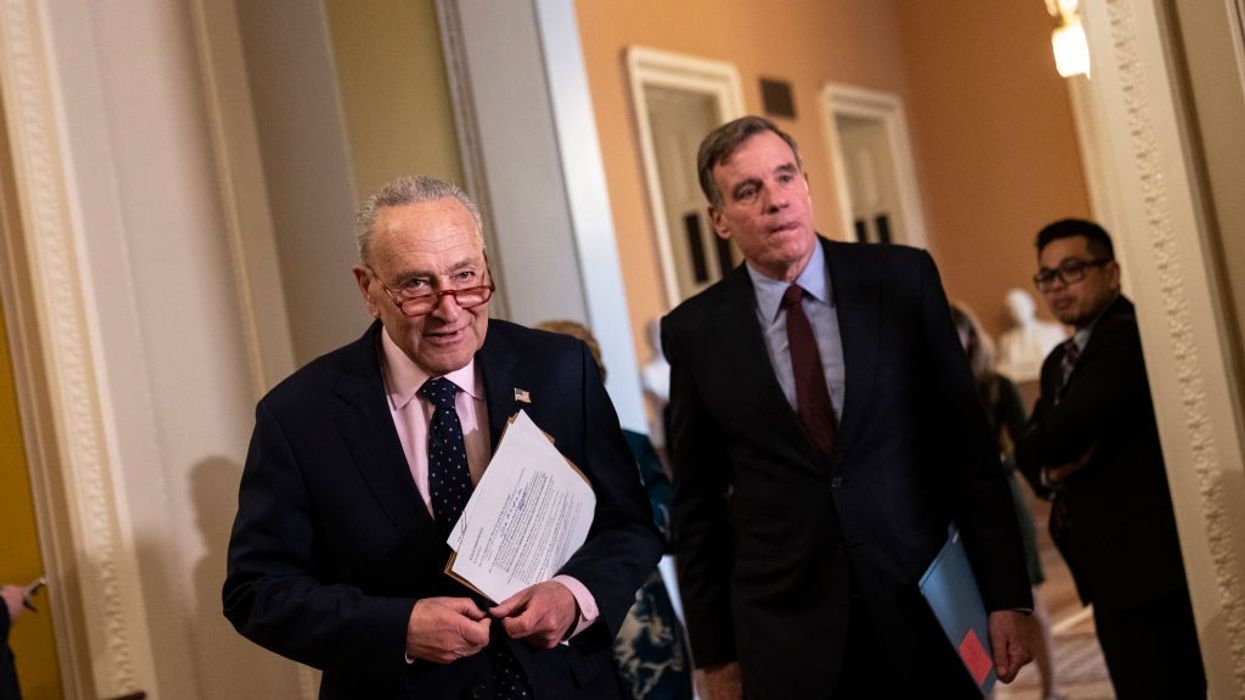 Sens. Chuck Schumer and Mark Warner