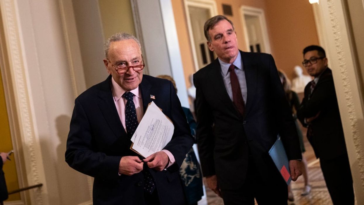 Sens. Chuck Schumer and Mark Warner